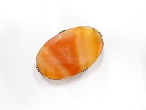 アンティーク　瑪瑙　帯留め